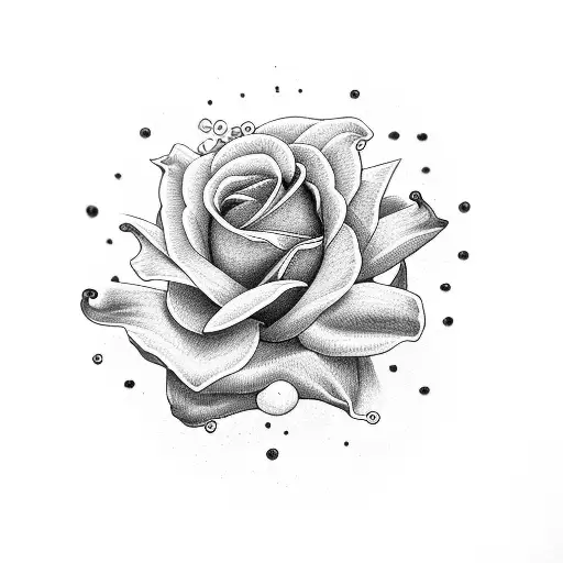 Rose And Lillies Marijuana