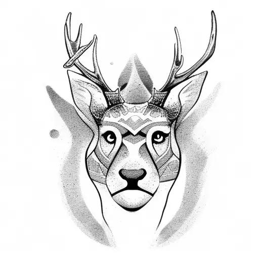 Deer Loves A Panther