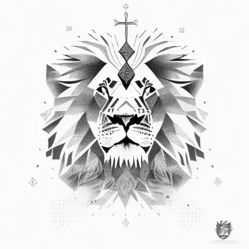 Lion Of Judah With A Bear Of The World