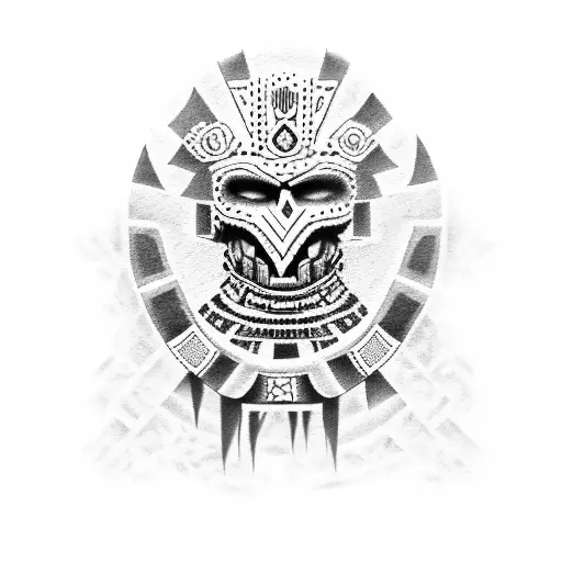 Aztec Warrior Americanized