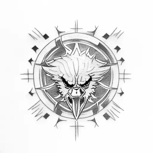 A Man Walking Towards The Steelers Stadium In A Shape Of An Eagle