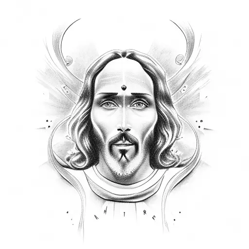 Scratch With Jesus Face Inside