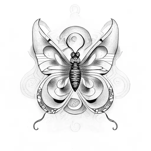 Butterfly Semicolon Snake