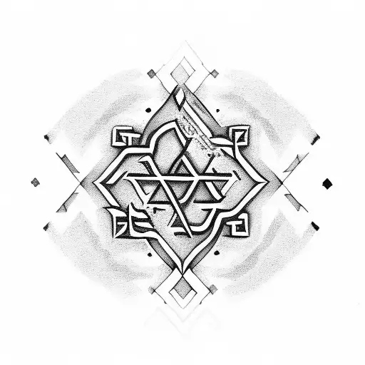 Jewish Chai Symbol