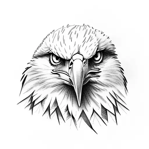 Eagle With Wilderness