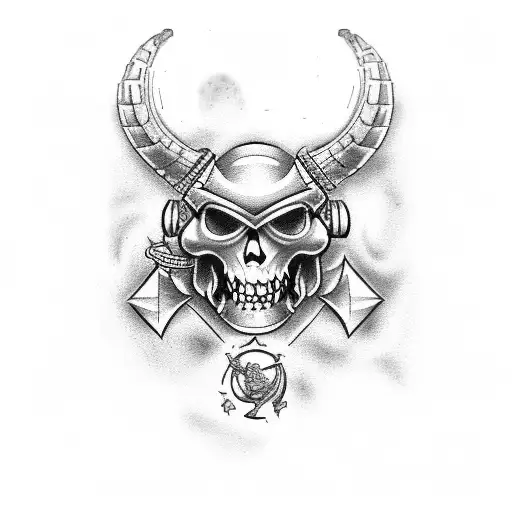 Funny Marine Corps Tatto