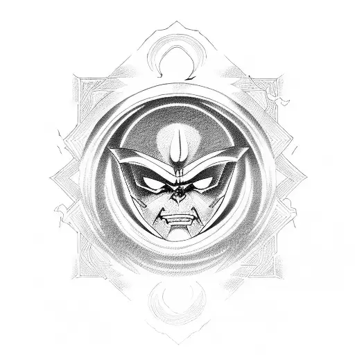 Babidi's Majin Symbol From Dbz