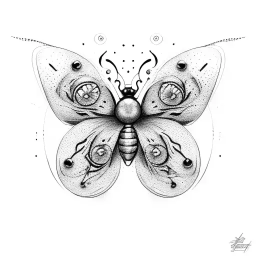 Buterfly And Ladybug