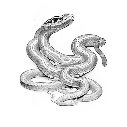 Snake Wrapping Arm