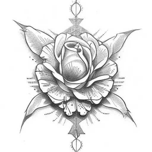 Spine Tattoo With Bible Verse And Flowers