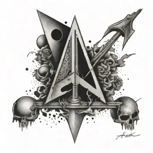 A Metallica Tattoo Design