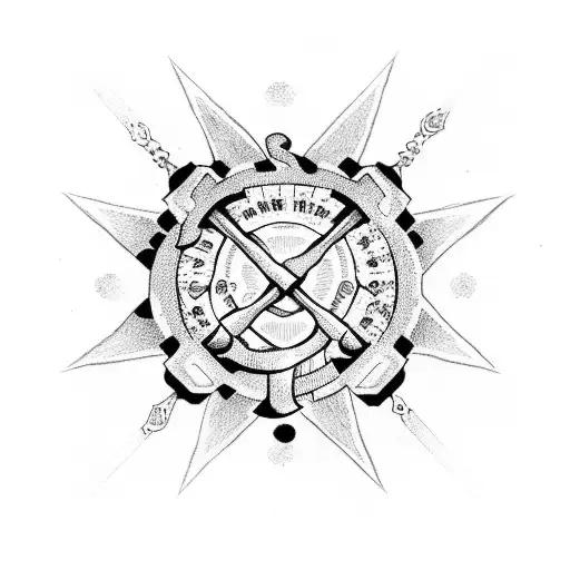 Rosary With Scout Cross And Text