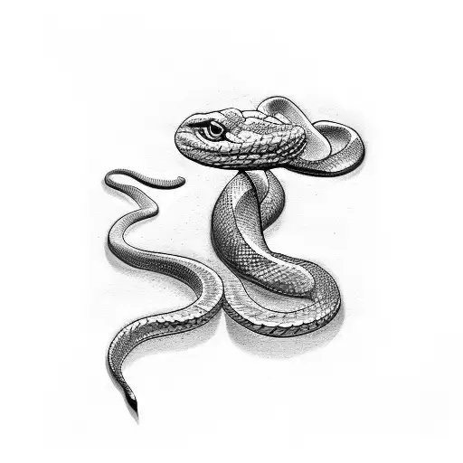 Snake With Jasmine