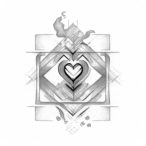 A Heartbeat Line Forming The Word 'Love' In A Cursive Script