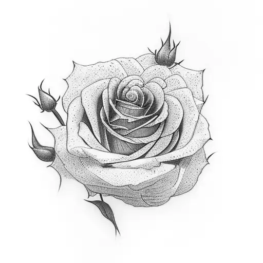 Little Brother In Japanese Surrounded By Pink Roses