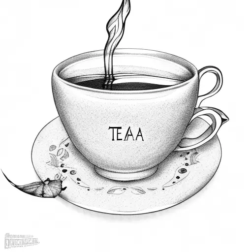 Tea Lettering