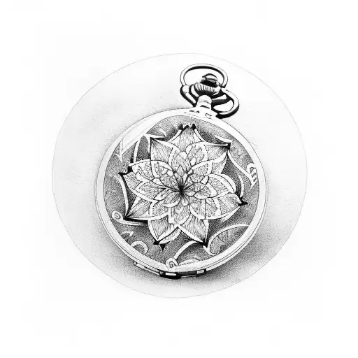 Lily With Pocket Watch