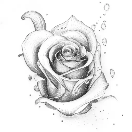 Rose And Lily Of Valley Flowers