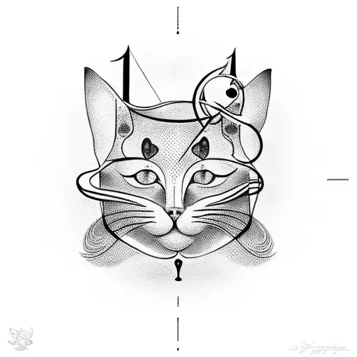 A Cat Shaped Like Dali Clock