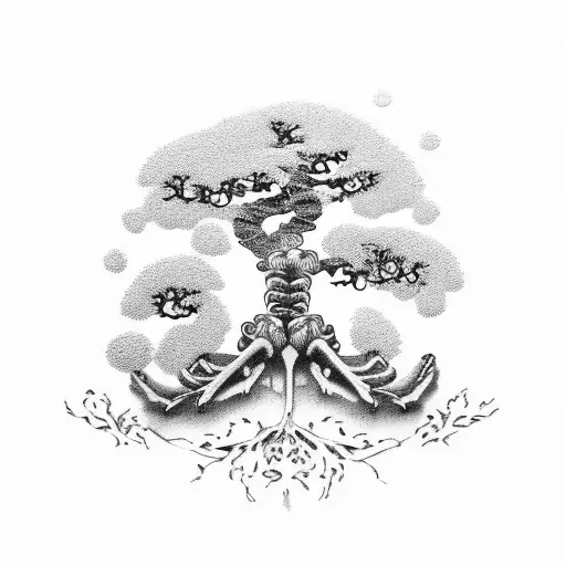 Skeleton Trimming A Bonsai Tree