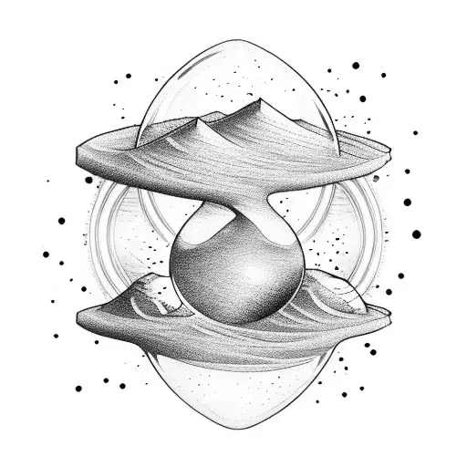 Hourglass Sand Running Out