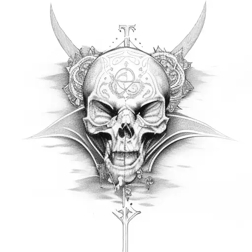 Sinner In Gothic That At The Same Time Says Saint