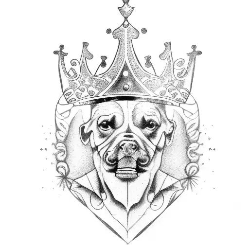 A Bully Wearing A Crown Made Of Musical Notes