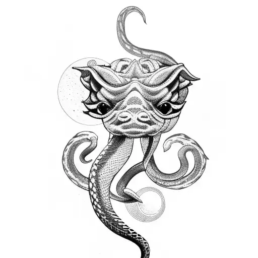 Snake Pig Rabbit Cute Chicken And Goat Arm