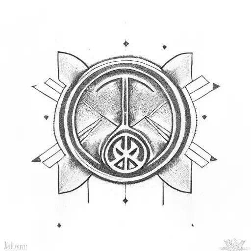 Knight's Hand Peace Symbol