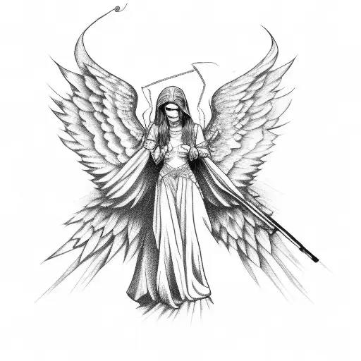 Older Angel With A Gun