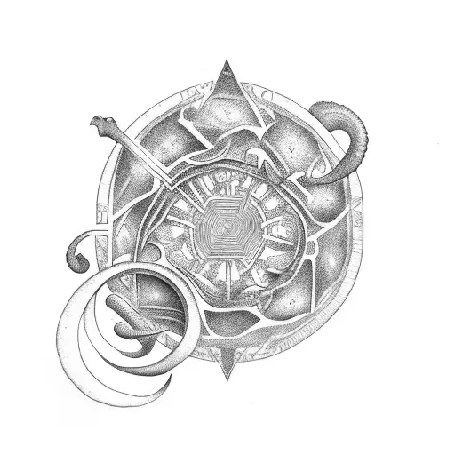 A Large Piile Of Ancient Books With One Cup Of Coffee And Dome Tendrils