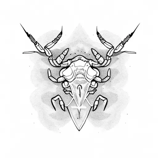 Bull Scorpion Walking