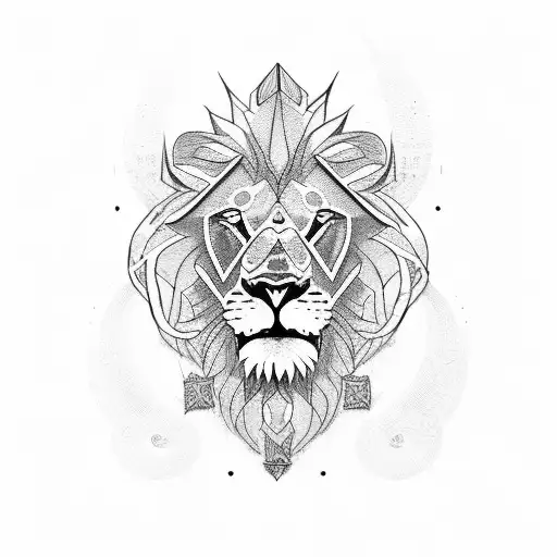 Thin Blue Line And Lion