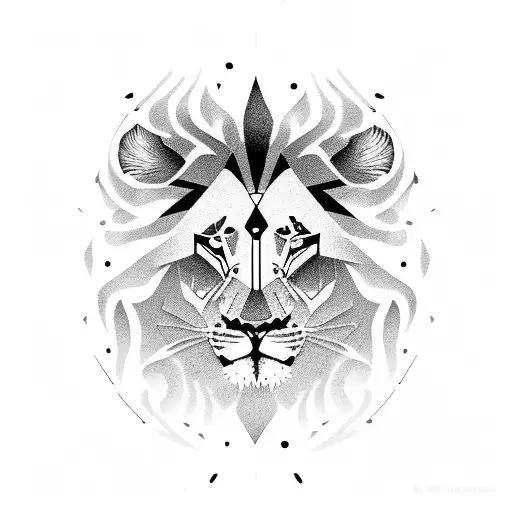 Mix Lion And Zebra