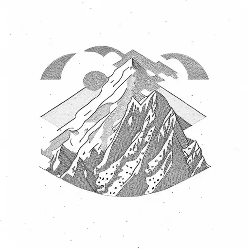 Realistic Mountain Landscape