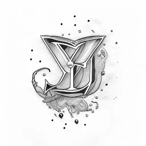 Letter V For Female Small And Sutbtle