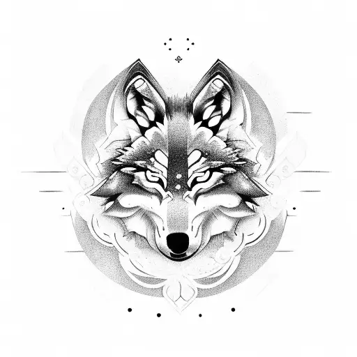 Wolf And Rabbit Chinese Symbol