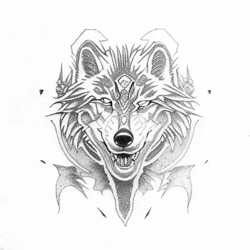 Dreadwolf Tarot Card