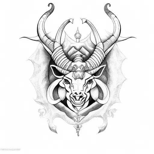 Human Capricorn Demon