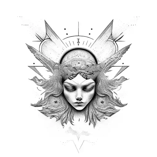 Falling Icarus With Sun