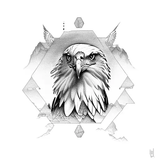 An Eagle And A Dove Of Peace