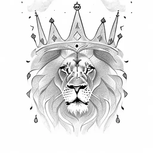 Lion With Crown