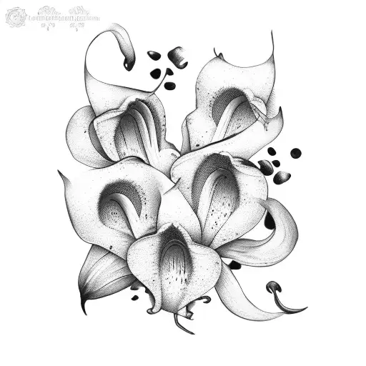 Lily Of Valley With Paw Print