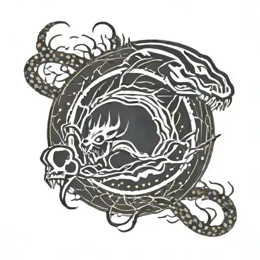 Minimalist Venom Within Lightning