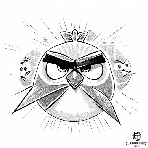 Bomb Angry Bird