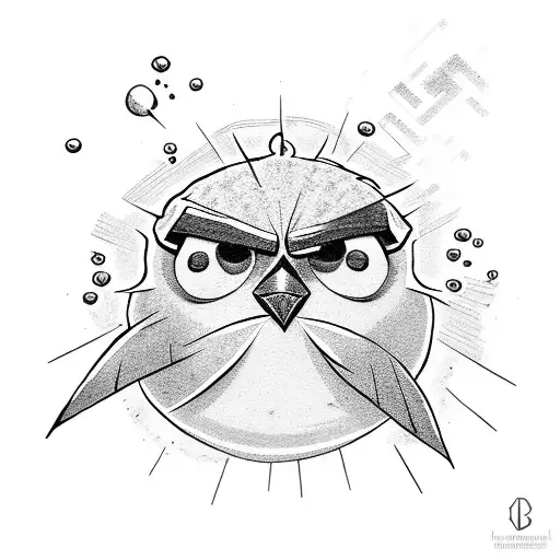 Bomb Angry Bird