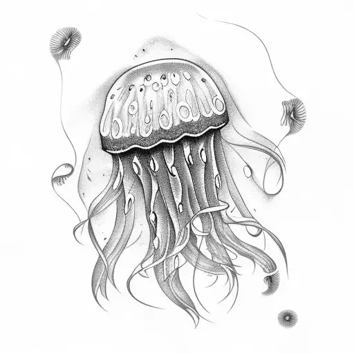 Jellyfish In Crystal