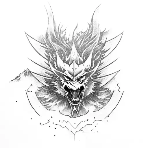 A Samurai Killing A Pheonix