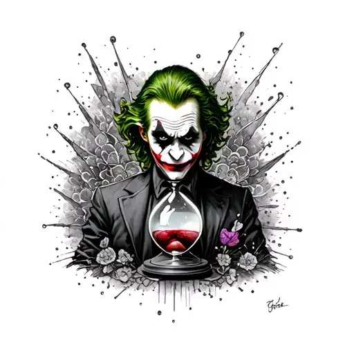 Joker Hourglass