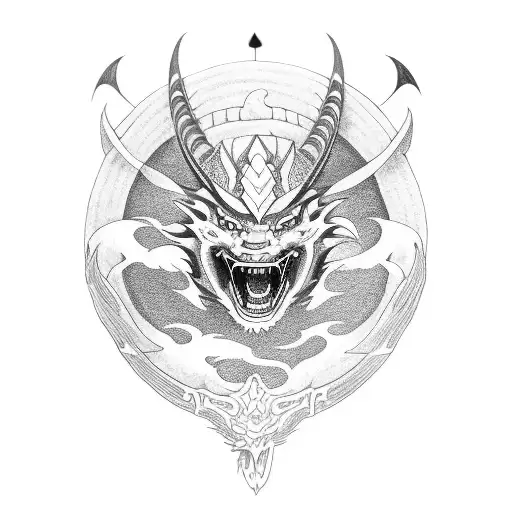 Amaterasu Dragon Samurai